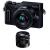 Máy ảnh Panasonic Lumix GF10 kit 12-32MM + 35-100MM (Đen)