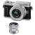 Máy ảnh Panasonic Lumix GF10 kit 12-32MM + 35-100MM (Bạc)