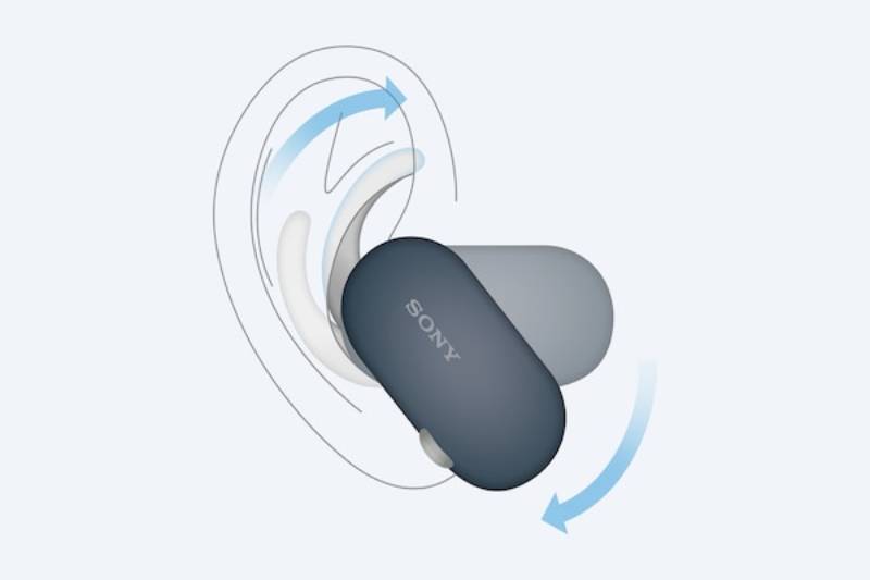 Tai nghe không dây Bluetooth Sony WF - SP900 có mút đệm linh hoạt