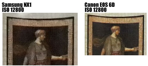 So sánh ISO giữa Samsung NX1 với GH4, 7D Mark II, X-T1, 6D và D610