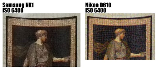 So sánh ISO giữa Samsung NX1 với GH4, 7D Mark II, X-T1, 6D và D610