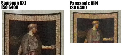 So sánh ISO giữa Samsung NX1 với GH4, 7D Mark II, X-T1, 6D và D610