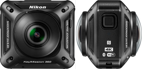 Nikon bước vào lĩnh vực camera hành động với KeyMission 360