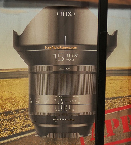Samyang sẽ công bố ống kính Irix 15mm f / 2.4 iris trong vài ngày tới 
