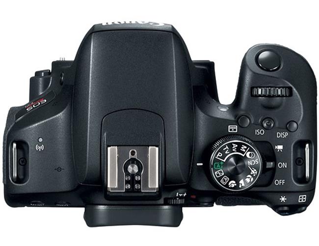 Trên tay máy ảnh Canon EOS 800D