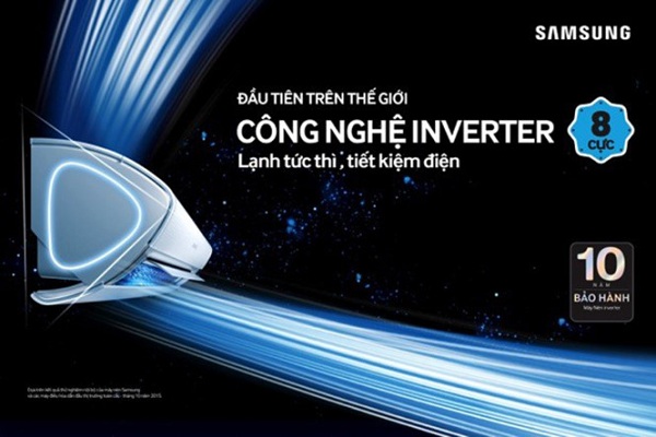 Điểm nhấn của một chiếc máy lạnh Samsung Inventer