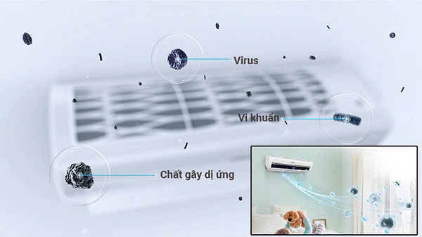 Máy lạnh Samsung ưu việt với công nghệ Virus Doctor