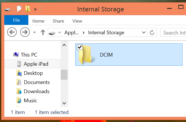 Tại sao những ảnh được lưu trữ trong thư mục DCIM?