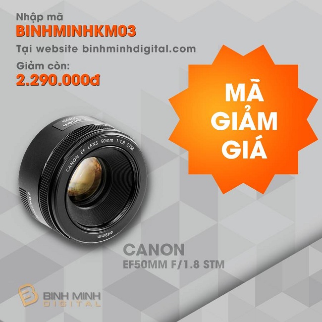 Mã Giảm Giá khi mua máy ảnh tại Binhminhdigital mới nhất tháng 8