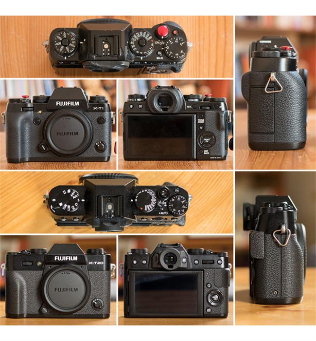Phân tích 5 khác biệt quan trọng giữa máy ảnh Fujifilm X-T1 và X-T20