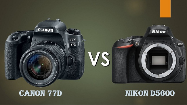 Khi Canon EOS 77D gặp Nikon D5600