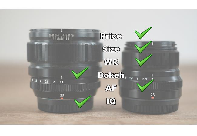Ống kính Fujinon 35mm F/1.4 vs 35mm F/2: nếu chỉ được chọn một
