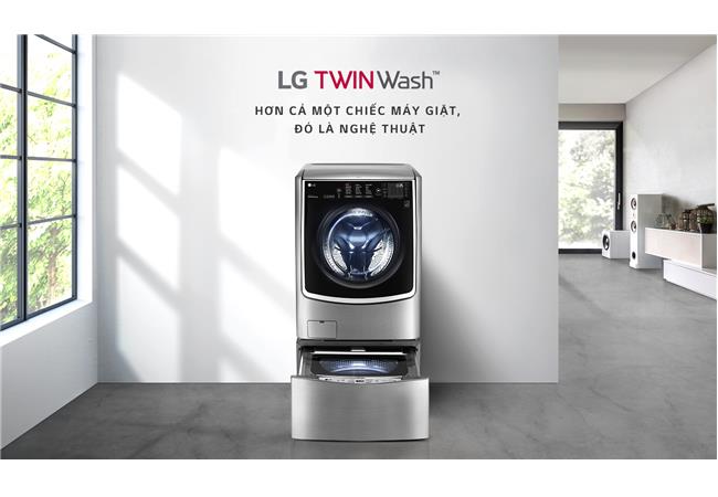 LG tung ra dòng máy giặt TwinWash thế hệ mới