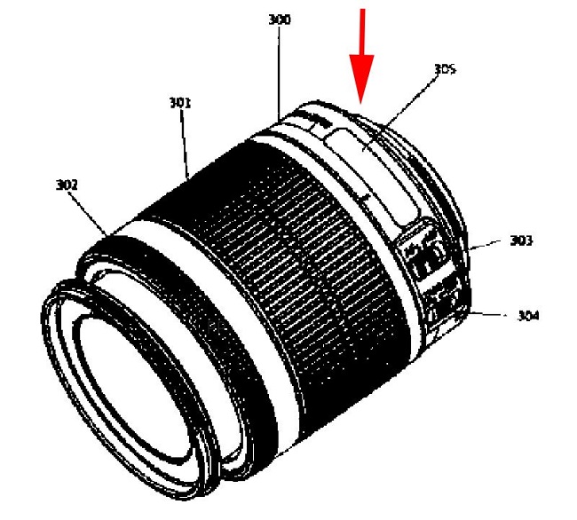 Ống kính Kit 18-55mm tiếp theo của Canon có thể tích hợp màn hình LCD