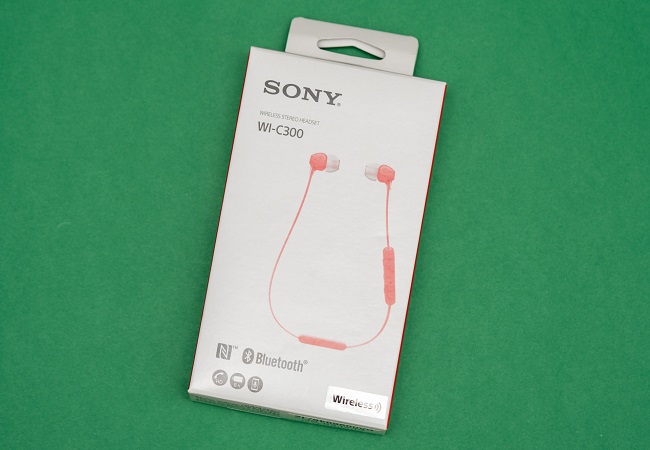 Tai nghe không dây Sony WI-C300 (Đỏ)