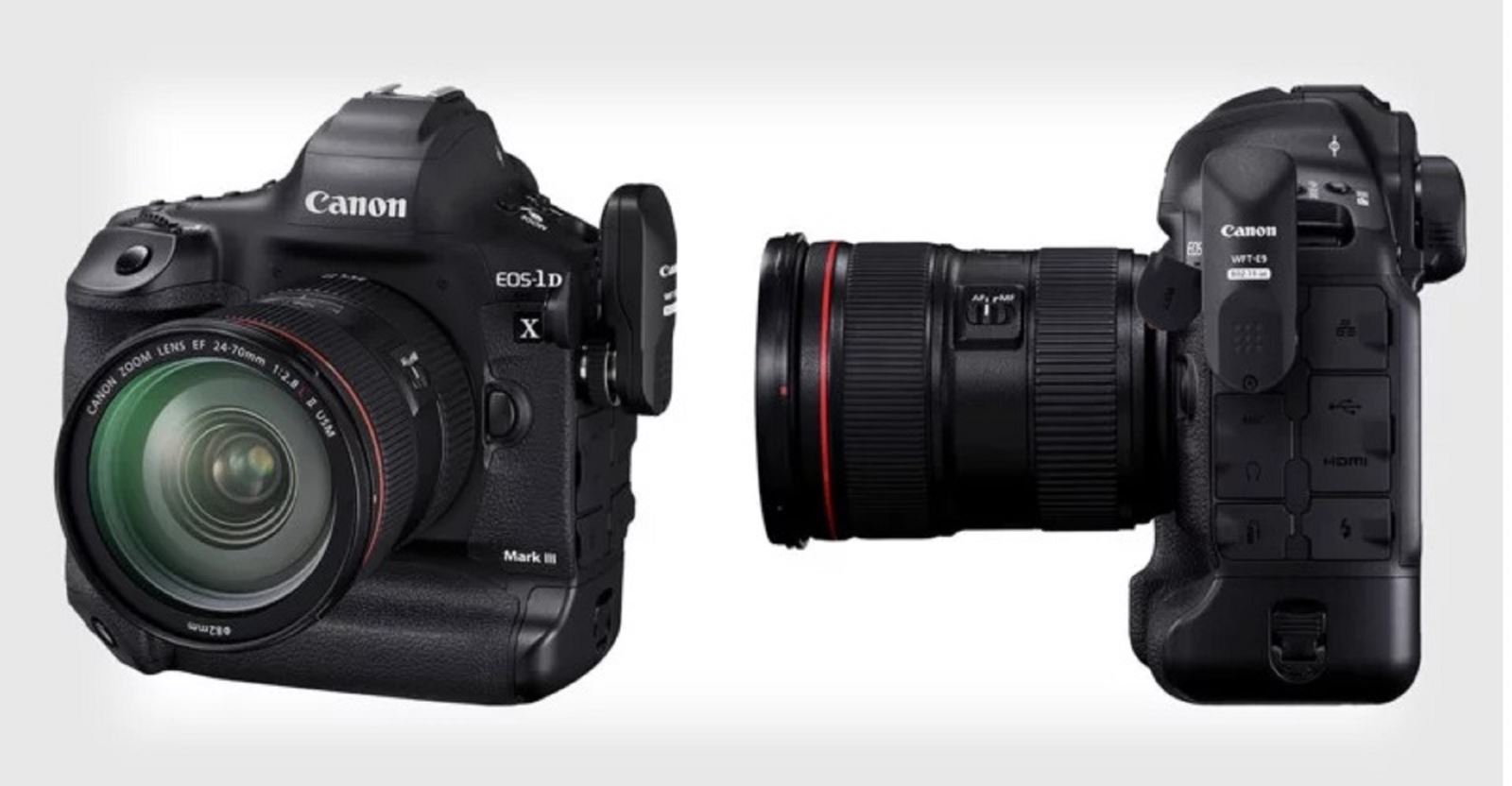 Rò rỉ thông số kỹ thuật và hình ảnh chính thức của Canon 1DX Mark III