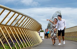 Cầu Vàng Đà Nẵng-địa điểm 'check-in' không thể bỏ qua của giới trẻ