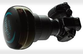 Độc đáo ống kính Sphere biến máy ảnh DSLR thành máy ảnh 360 độ