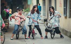 Bộ ảnh kỷ yếu phong cách 'đầu đường xó chợ' học sinh Yên Bái gây sốt