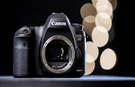 Đón đợi Canon  EOS 6D Mark II chiếc DSLR cảm biến full-frame đầu tiên có màn hình xoay lật
