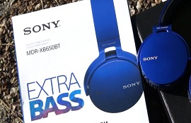Dòng tai nghe siêu trầm 'eXtra Bass' của Sony
