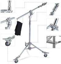 Chân Đèn Boom M5 Pro 2in1 Inox