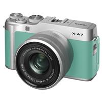 Máy Ảnh Fujifilm X-A7 Kit 15-45mm F 3.5.5.6 OIS PZ (Xanh Bạc Hà)