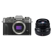 Máy Ảnh Fujifilm  X-T30 Body + XF35mm f/2 R WR (Xám)