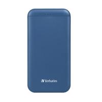 Sạc Dự Phòng Verbatim 10000 MAH 2.5A 2XUSB 1XMicro USB Blue