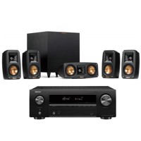 Bộ Dàn Âm Thanh Xem Phim (Series 46) (Bộ Loa 5.1 Klipsch Reference Theater Pack + Ampli Denon Avr-X550bt)