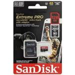 Thẻ Nhớ Microsd 128gb Sandisk Extreme Pro 200 Mb/S (Bản Mới Nhất 2022)