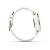 Đồng Hồ Thông Minh Garmin Lily - LightGold/White/Leather