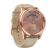 Đồng Hồ thông Minh Garmin Vivomove Luxe - Rose Gold/Beige/Leather