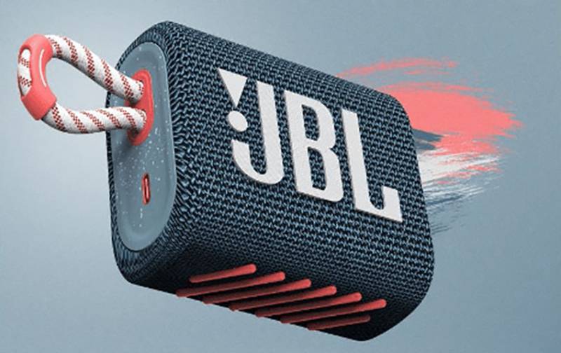 Loa Bluetooth kháng nước JBL GO 3 có kiểu dáng nhỏ gọn, quai xỏ tiện lợi