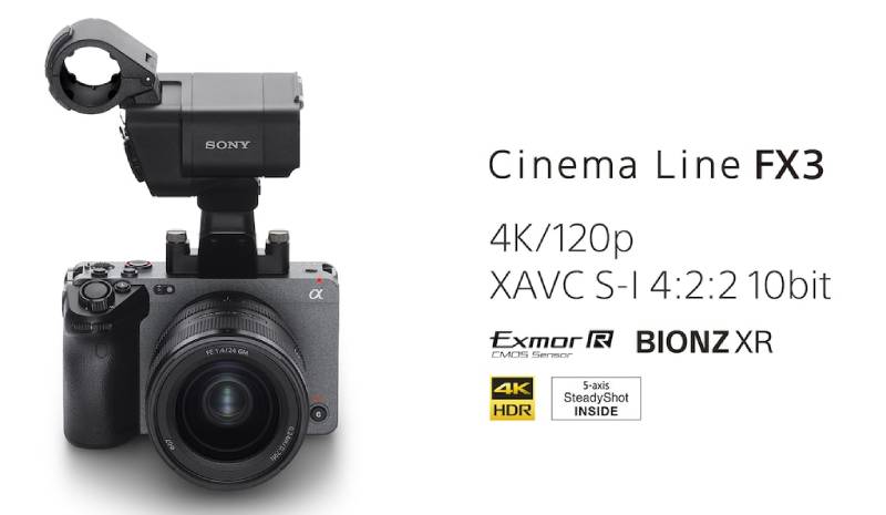 Đánh giá máy quay Sony FX3
