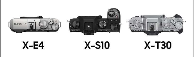 So Sánh Bộ 3 Máy Ảnh Mirrorless Fujifilm X-E4, X-S10 và X-T30