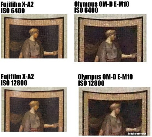 So sánh Fujifilm X-A2 và Olympus E-M10