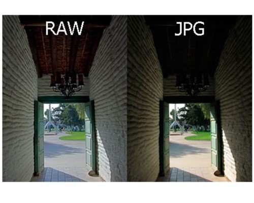 Phân biệt hai định dạng RAW và JPEG
