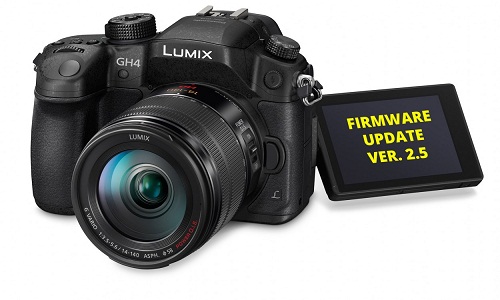 Panasonic cập nhật firmware v2.5 cho máy ảnh GH4 
