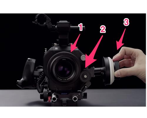 Lens Gear Rings hỗ trợ các ống kính quay phim