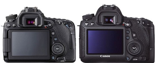 Nên mua máy ảnh Canon 80D hay máy ảnh Canon 6D?