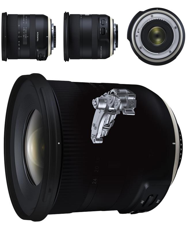 Ống kính 70-200mm F2.8 và 10-24mm F3.5-4.5  của Tamron ra mắt thế hệ mới