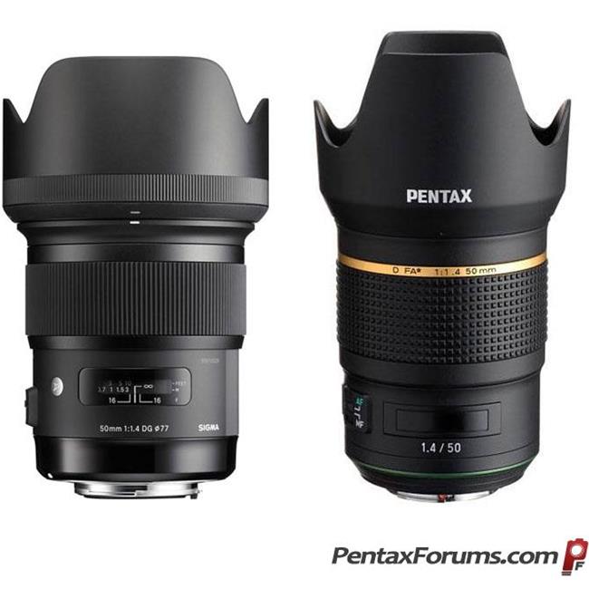 CP+ 2017 – Ricoh phát triển ống kính 50mm F/1.4 cho máy ảnh Pentax Full-frame