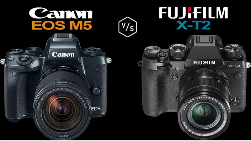 Fujifilm X-T2 và Canon EOS M5: So sánh và đánh giá