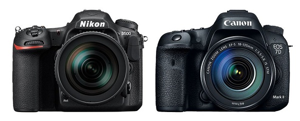 So sánh Nikon D500 và Canon 7D MK II
