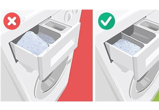 Làm thế nào để triệt tiêu cặn xà phòng trên quần áo khi dùng máy giặt?