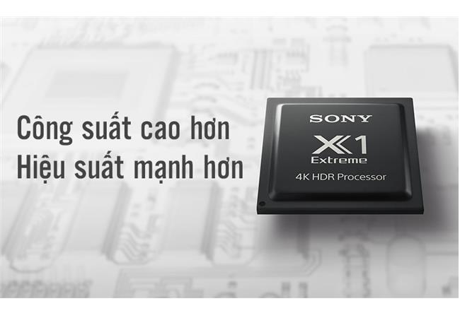 Sức mạnh không ngờ của chip xử lý X1 Extreme 4K HDR của tivi Sony