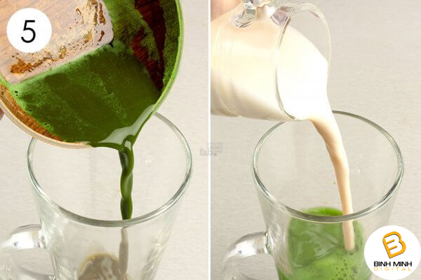 Làm Matcha trà xanh tác dụng 2 trong 1 giảm cân và giải nhiệt