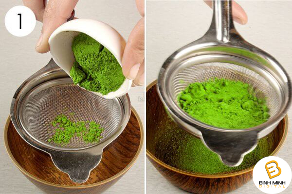Làm Matcha trà xanh tác dụng 2 trong 1 giảm cân và giải nhiệt
