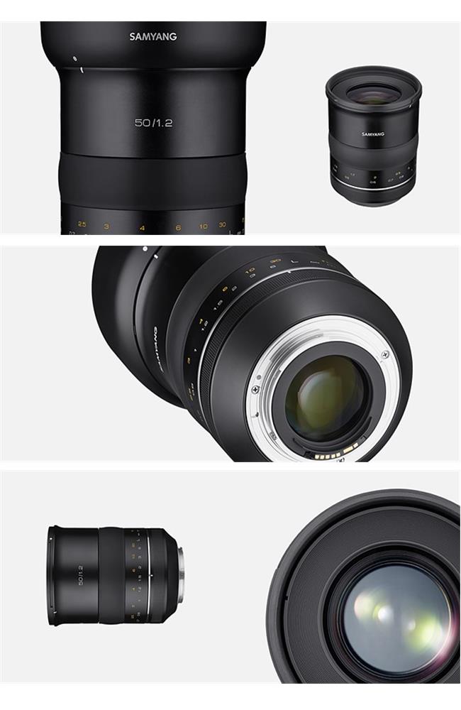 Samyang giới thiệu ống kính XP 50mm F1.2 hỗ trợ cảm biến 50MP và chụp 8K
